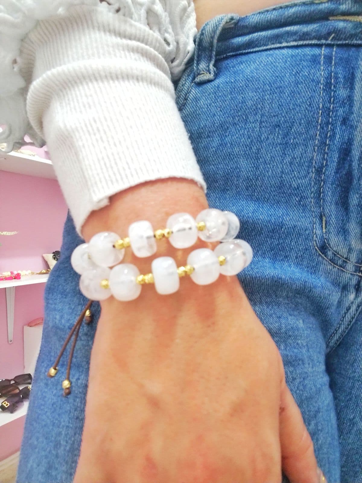 Pulsera De Donitas Acrílicas